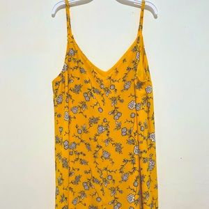 Spaghetti Strap Floral Print Dress